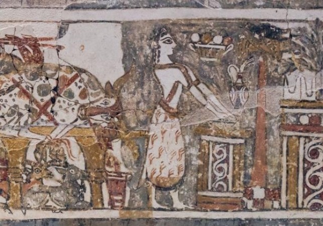 Mykeńczycy myli ręce