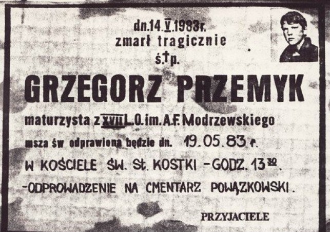 grzegorz przemyk