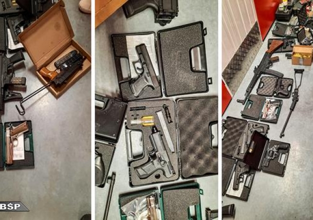 zabezpieczono nielegalna bron